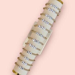 14k Gold Filled Sorority Bracelets